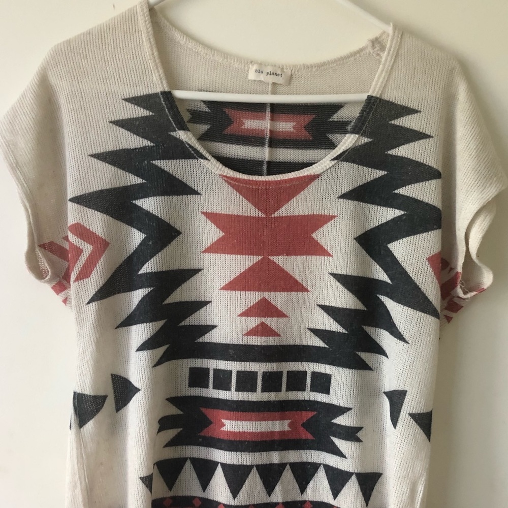 Blue Planet knit shirt